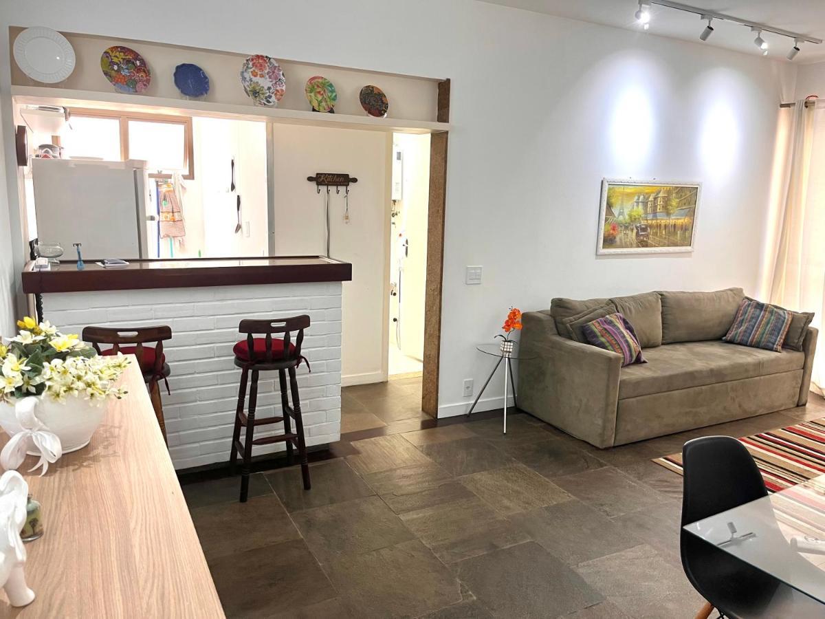 Apartamento Flat De Luxo A Beira Mar No Ponto Da Barra!